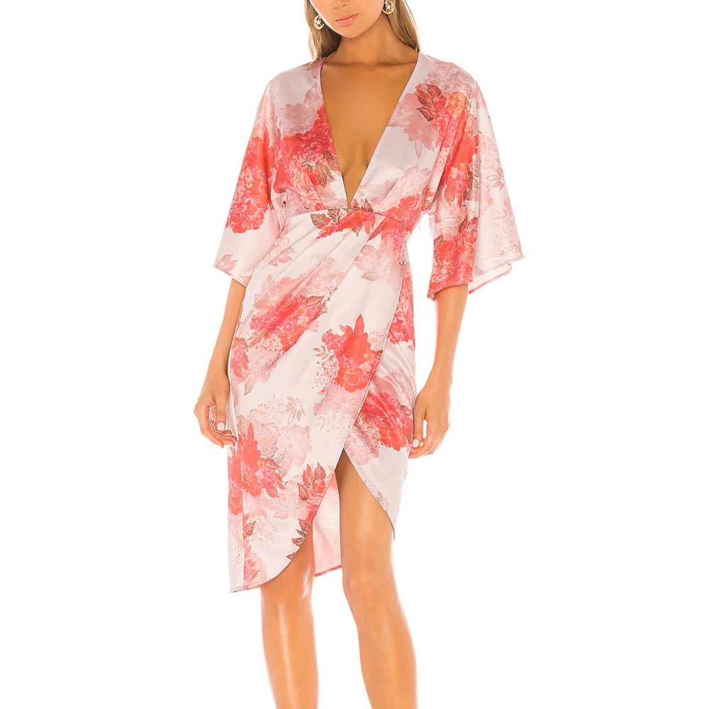 Michael Costello Fatima Midi Dress